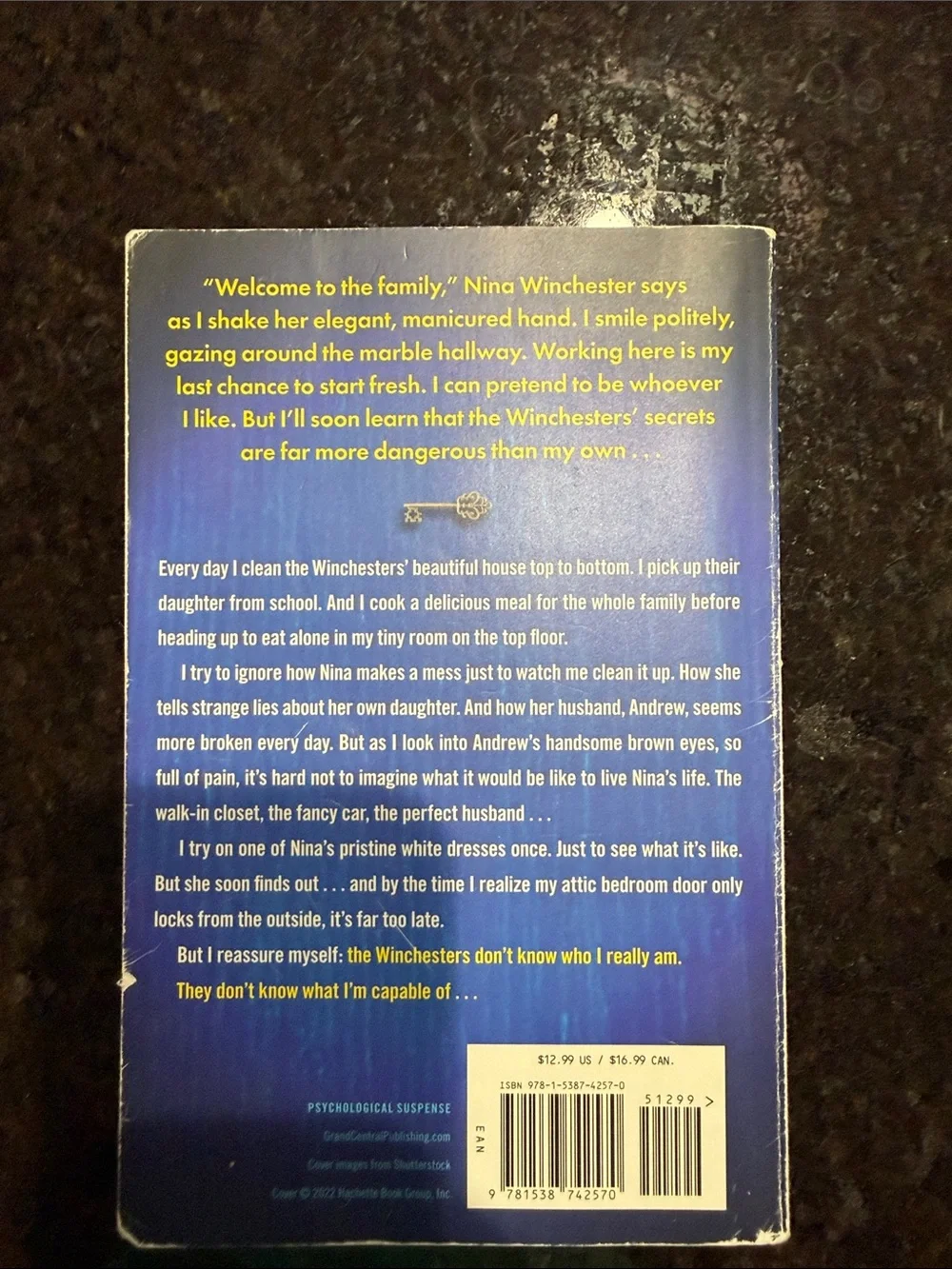 The Housemaid paperback novel by Freida McFadden New York Times best seller